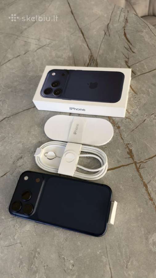 iPhone 17 pro 256gb deep blue - nuotraukos Nr. 9