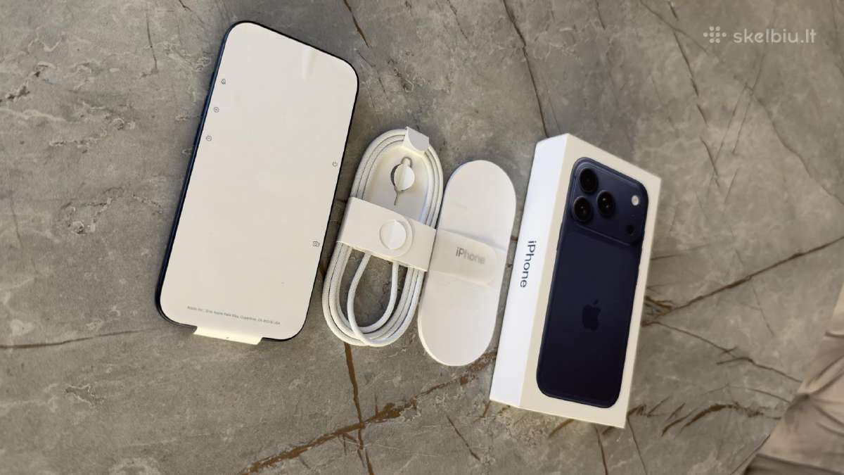 iPhone 17 pro 256gb deep blue - nuotraukos Nr. 10