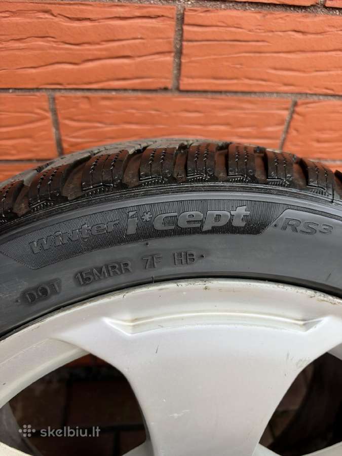 Žieminės padangos Hankook su Audi A3 ratlankiais. - nuotraukos Nr. 5