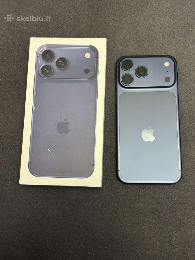 iPhone 17 Pro Max Deep Blue 256gb - nuotraukos Nr. 2