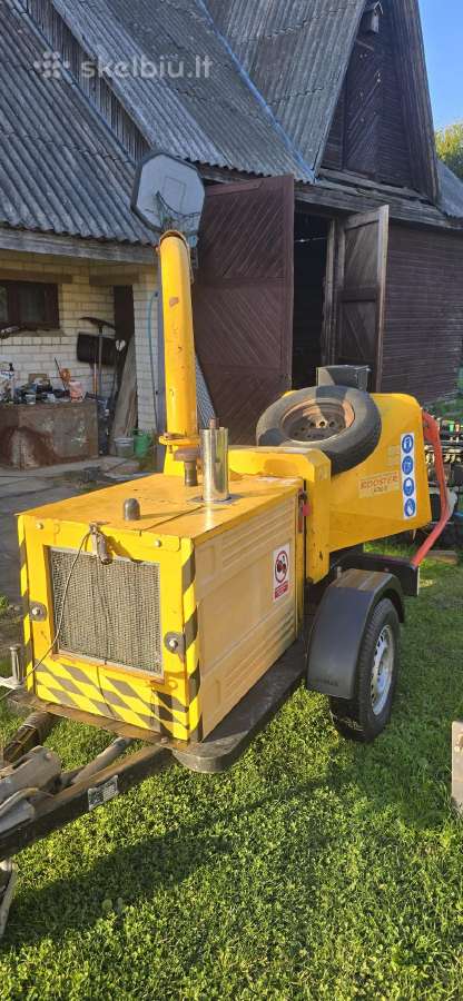 Šakų smulkintuvas timberwolf tw150 - nuotraukos Nr. 2