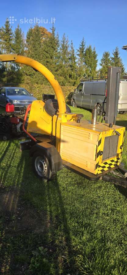 Šakų smulkintuvas timberwolf tw150 - nuotraukos Nr. 3