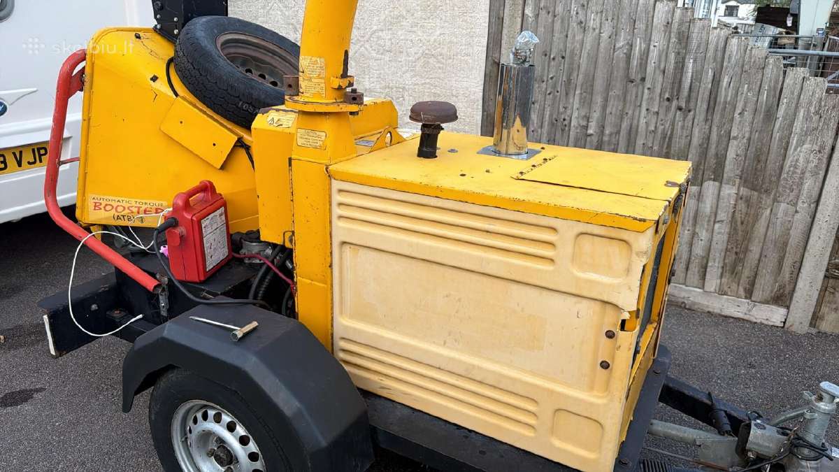 Šakų smulkintuvas timberwolf tw150 - nuotraukos Nr. 8