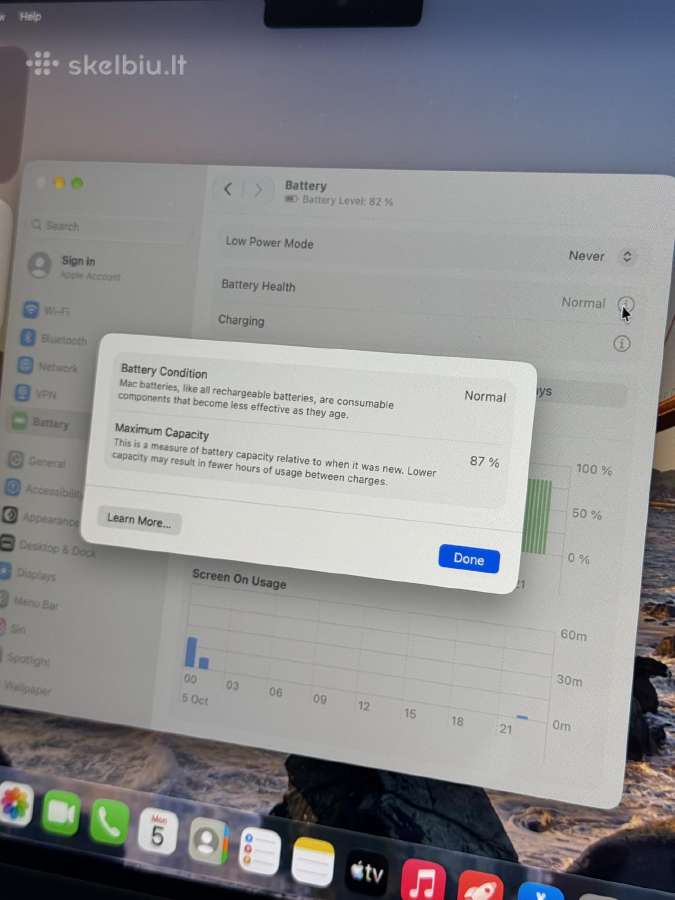 Apple MacBook Air M2 256gb - nuotraukos Nr. 11