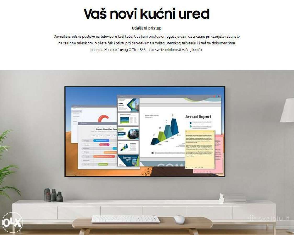 Samsung 65" 165cm Smart 4k 2024m. - nuotraukos Nr. 8