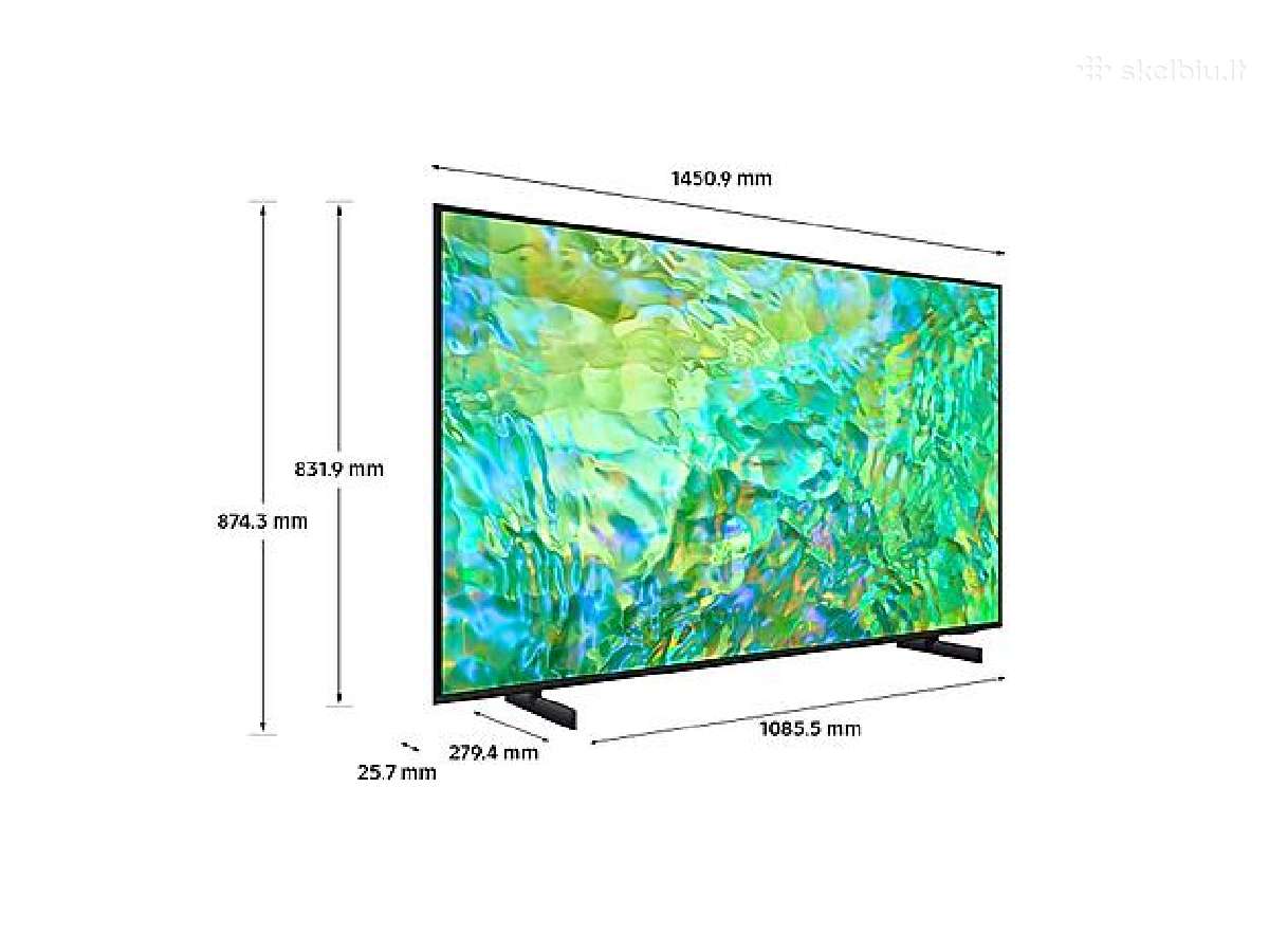 Samsung 65" 165cm Smart 4k 2024m. - nuotraukos Nr. 21