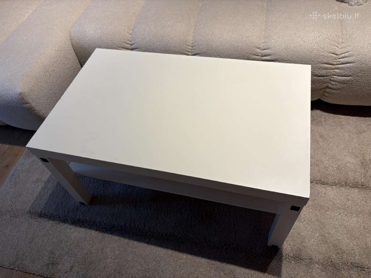 Lack Ikea kavos staliukas, balta, 90x55 cm - nuotraukos Nr. 3