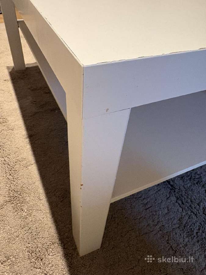 Lack Ikea kavos staliukas, balta, 90x55 cm - nuotraukos Nr. 7