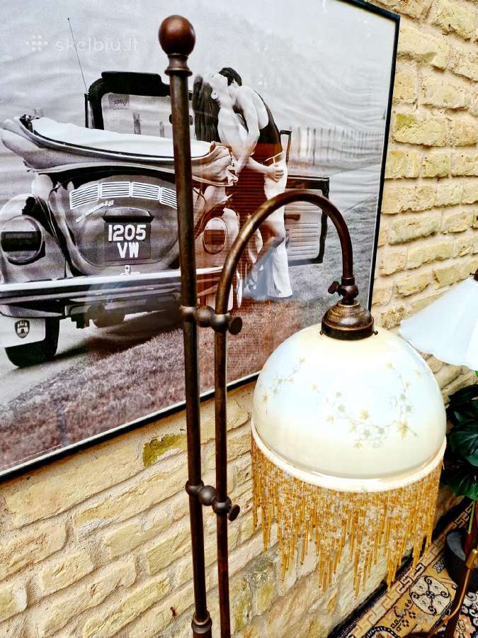 Vintažiniai mid century Art Nouveau toršerai. - nuotraukos Nr. 4