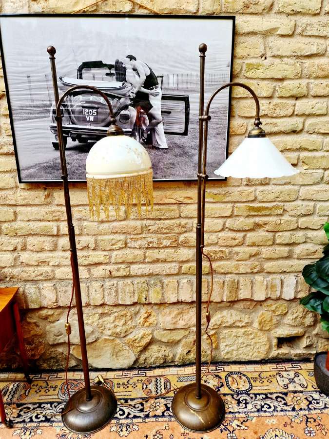 Vintažiniai mid century Art Nouveau toršerai. - nuotraukos Nr. 8