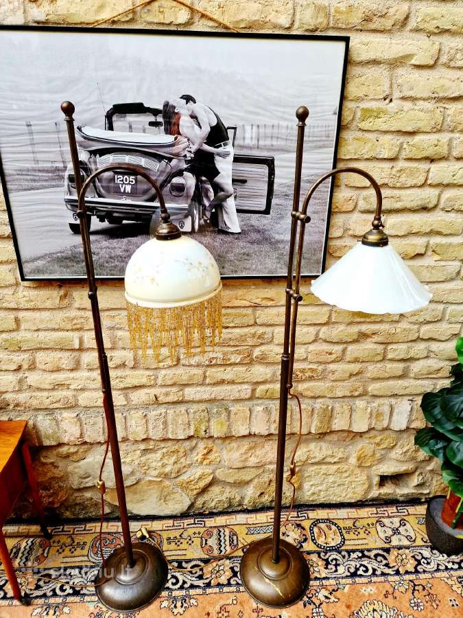 Vintažiniai mid century Art Nouveau toršerai. - nuotraukos Nr. 9