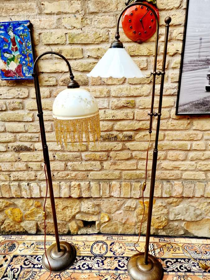 Vintažiniai mid century Art Nouveau toršerai. - nuotraukos Nr. 10