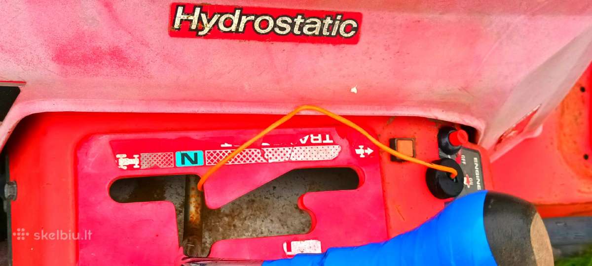 Traktoriukas-zoliapjove hidrostatas honda - nuotraukos Nr. 17