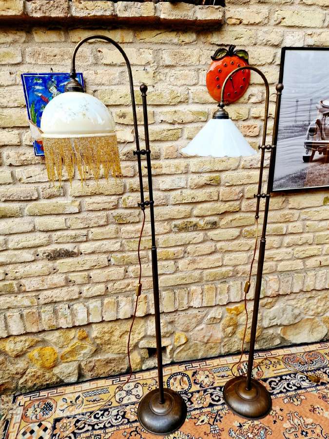 Vintažiniai mid century Art Nouveau toršerai. - nuotraukos Nr. 12