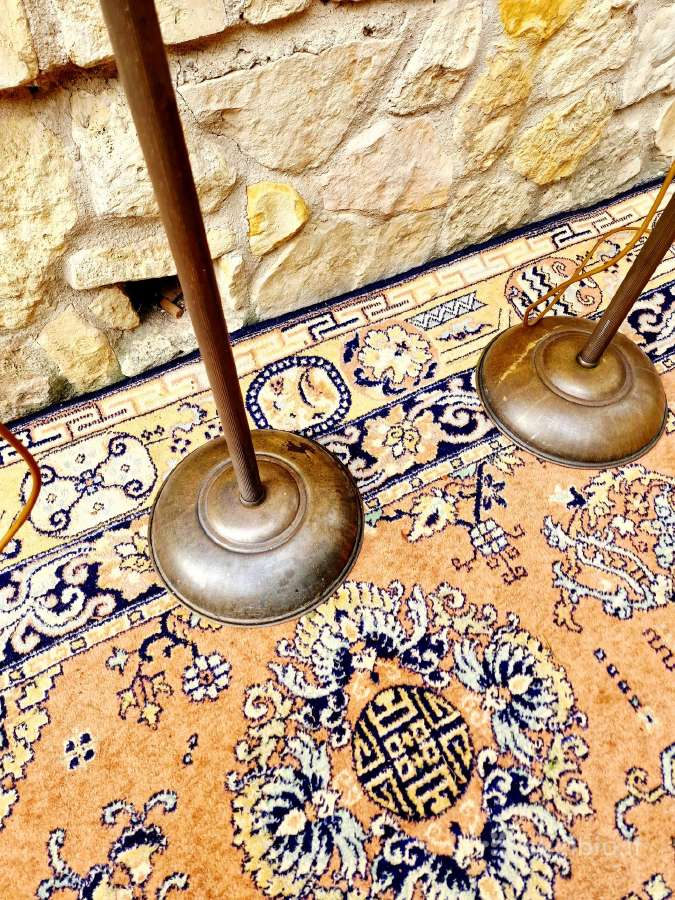 Vintažiniai mid century Art Nouveau toršerai. - nuotraukos Nr. 13