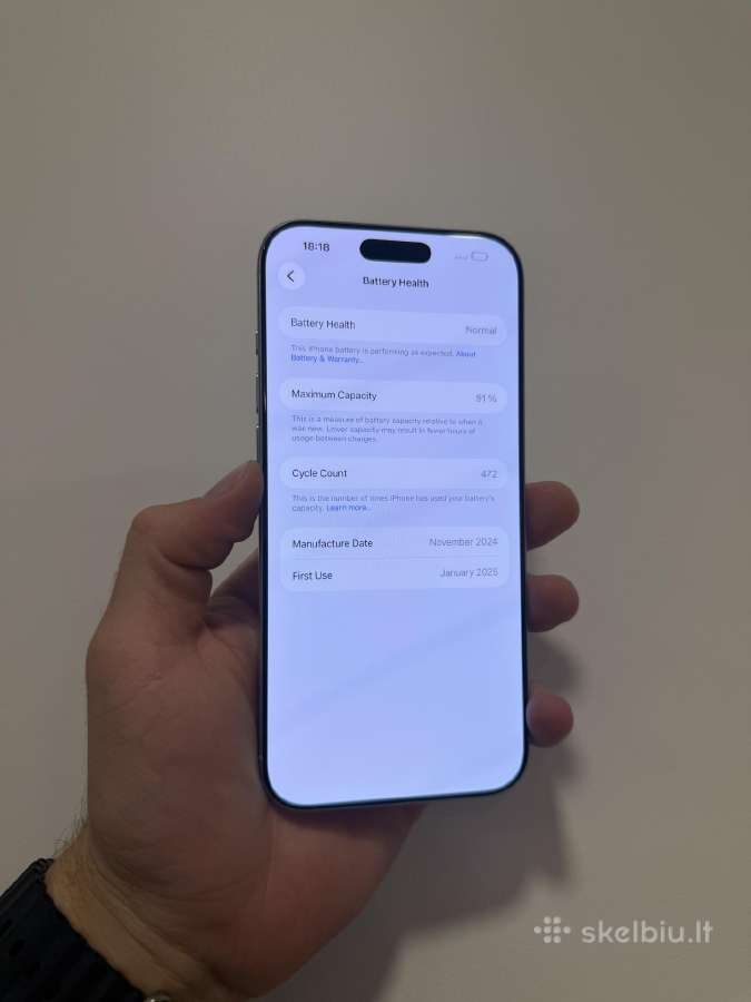 iPhone 16 Pro Max 256 - nuotraukos Nr. 2