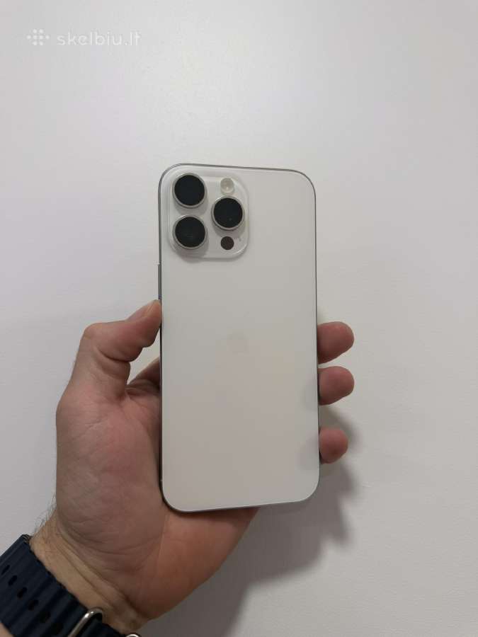 iPhone 16 Pro Max 256 - nuotraukos Nr. 3