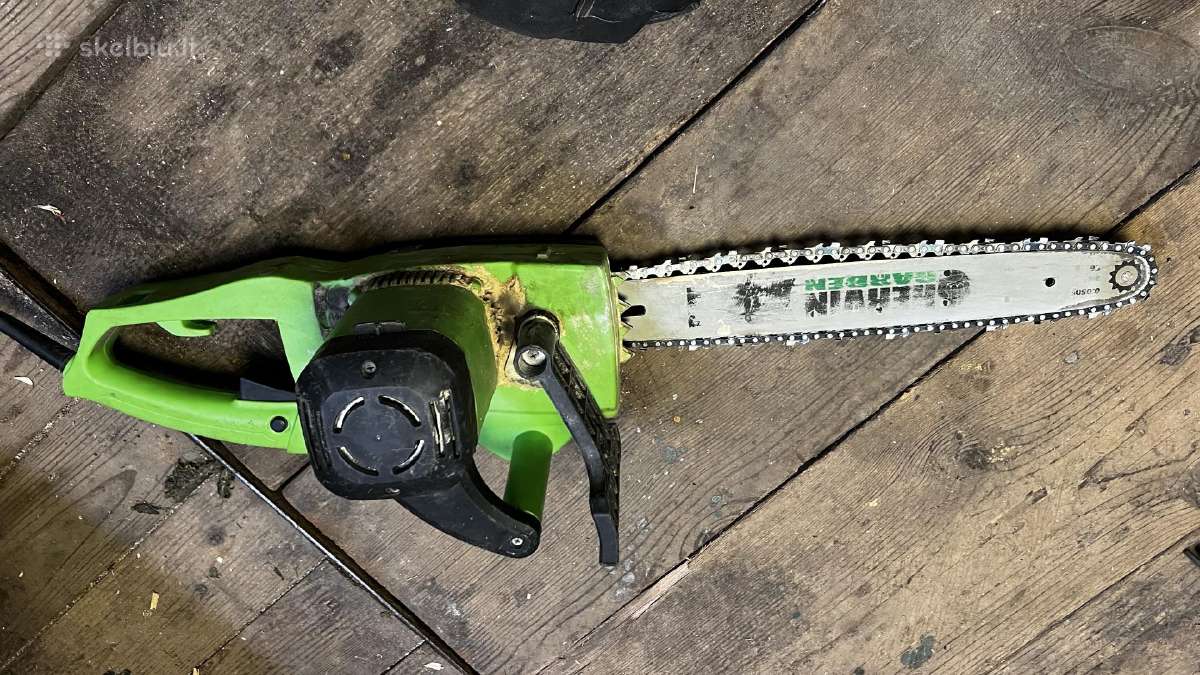Hervin elektrinis grandininis pjūklas 1400 W - nuotraukos Nr. 3