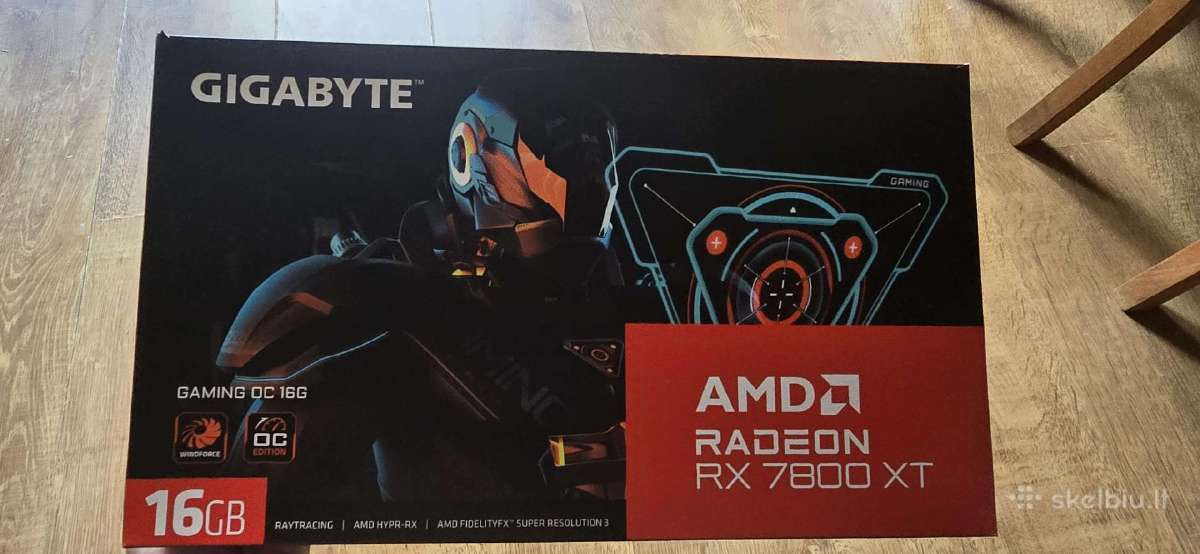 Gigabyte Radeon Rx 7800 XT Gaming Oc 16gb - nuotraukos Nr. 3