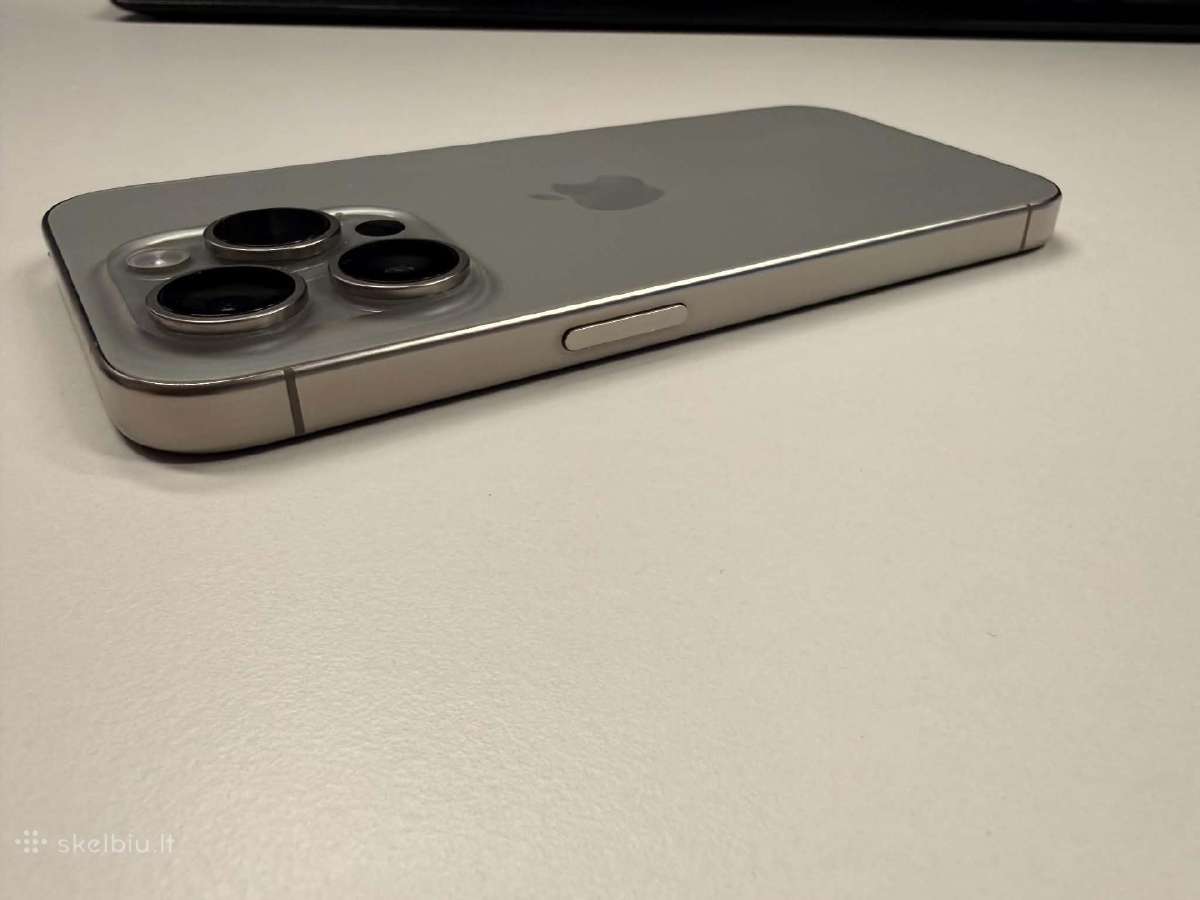 iPhone 15 Pro 128 GB - nuotraukos Nr. 3