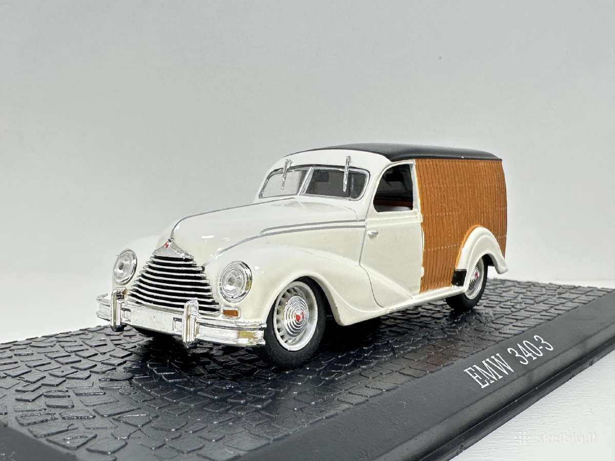 Emw 340 Kombi (Bmw) balta/ruda 1:43 Atlas - nuotraukos Nr. 3