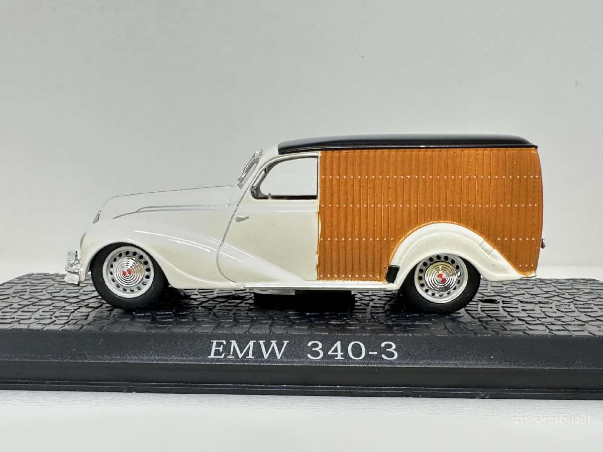Emw 340 Kombi (Bmw) balta/ruda 1:43 Atlas - nuotraukos Nr. 4