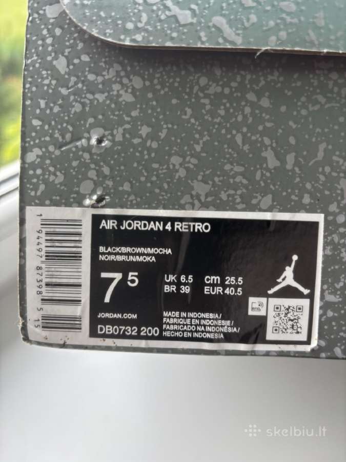 Air Jordan 4 Retro – Taupe Haze / Brown Suede - nuotraukos Nr. 6