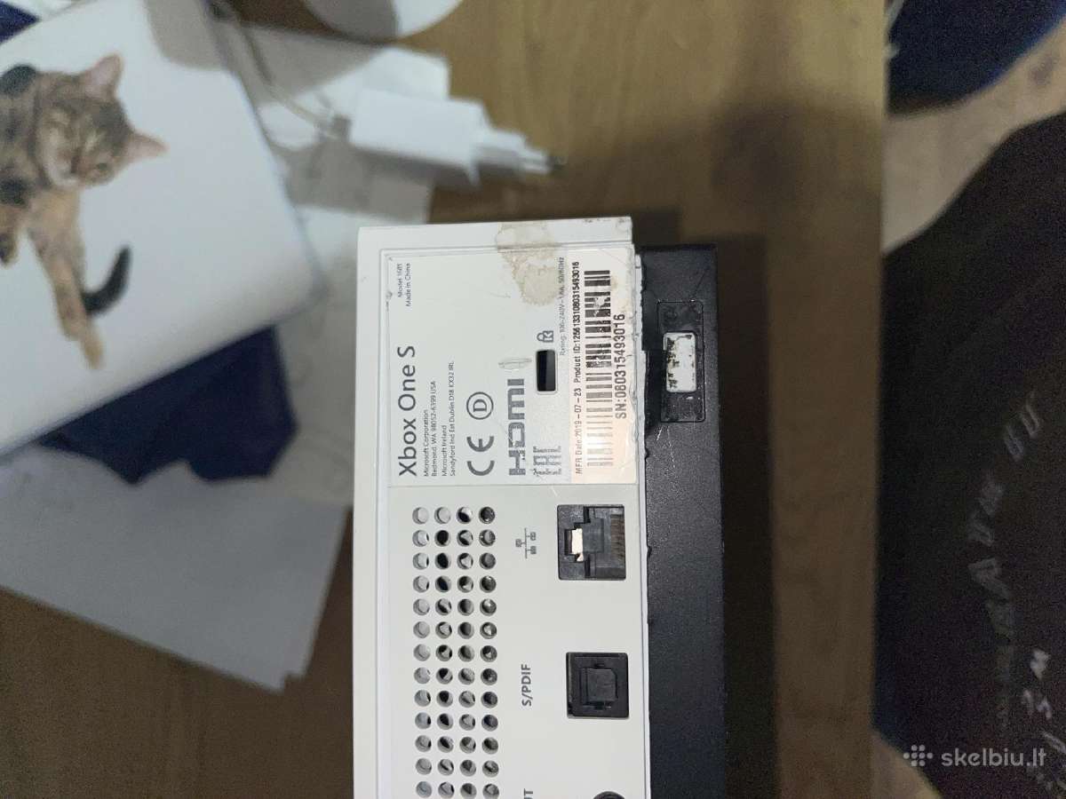 Xbox One S 500gb konsolė + pultelis - nuotraukos Nr. 8