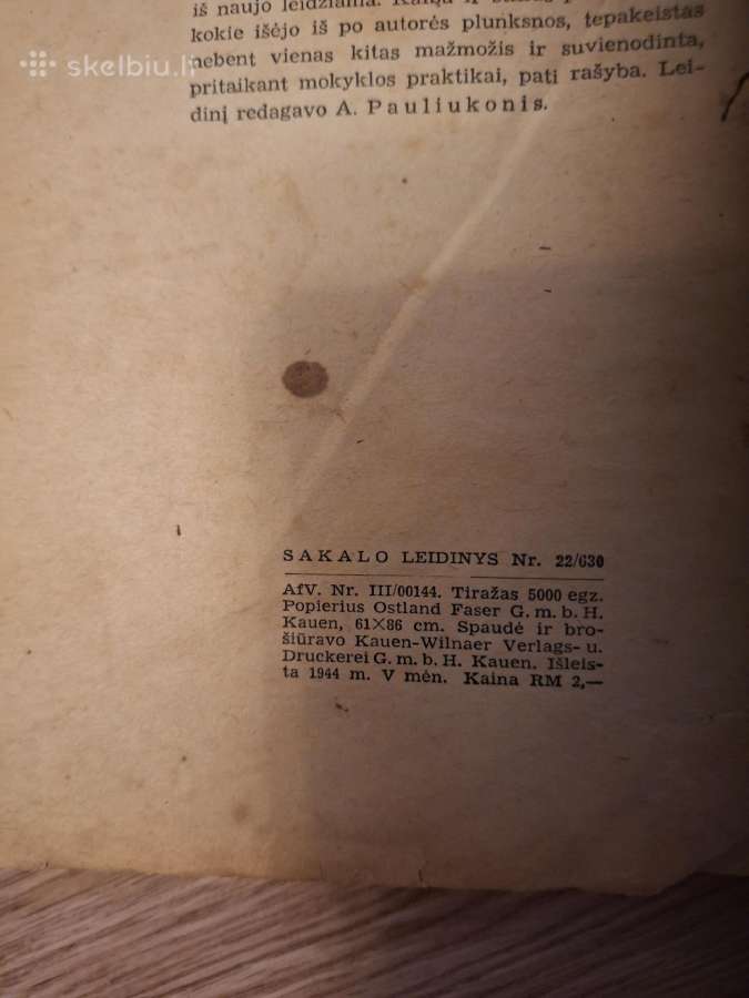 Sename dvare. 1944m. - nuotraukos Nr. 3