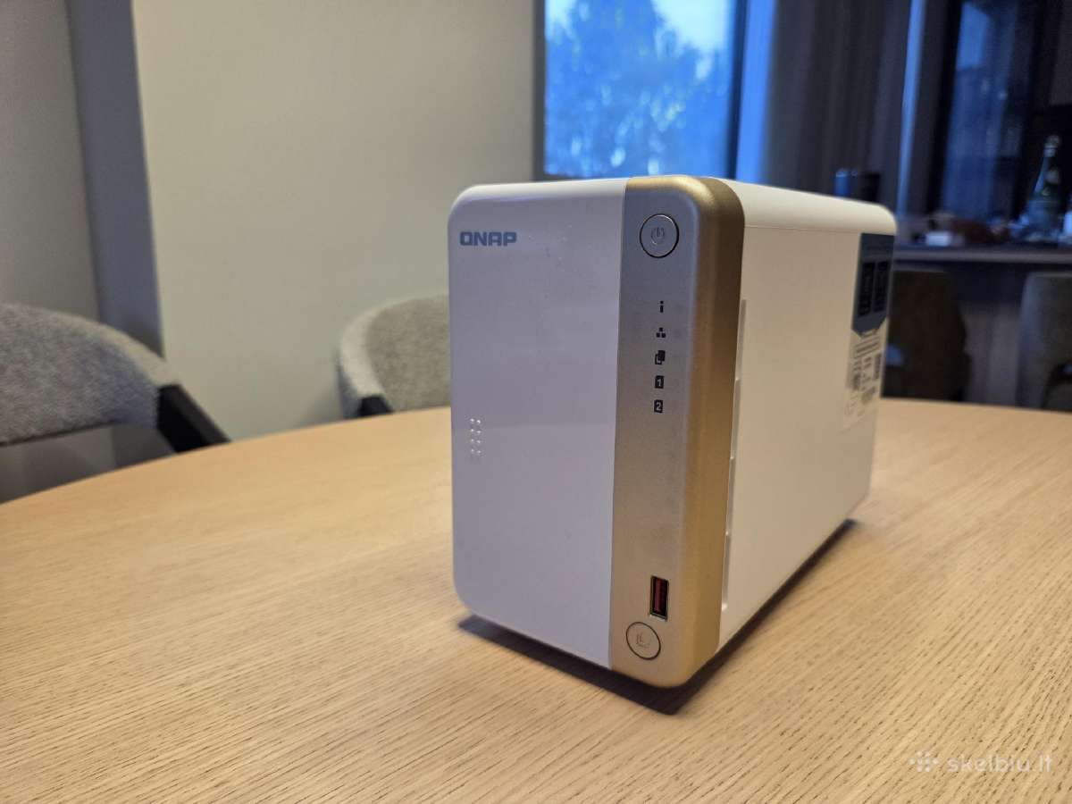 Qnap Ts-262-4G + 2x Red plus 6tb - nuotraukos Nr. 2