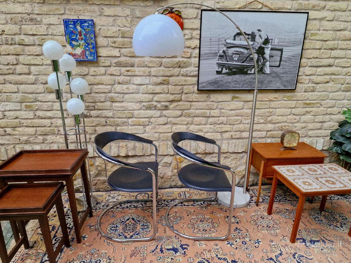 Vintažinės mid century Bauhaus st.odos kėdės - nuotraukos Nr. 2