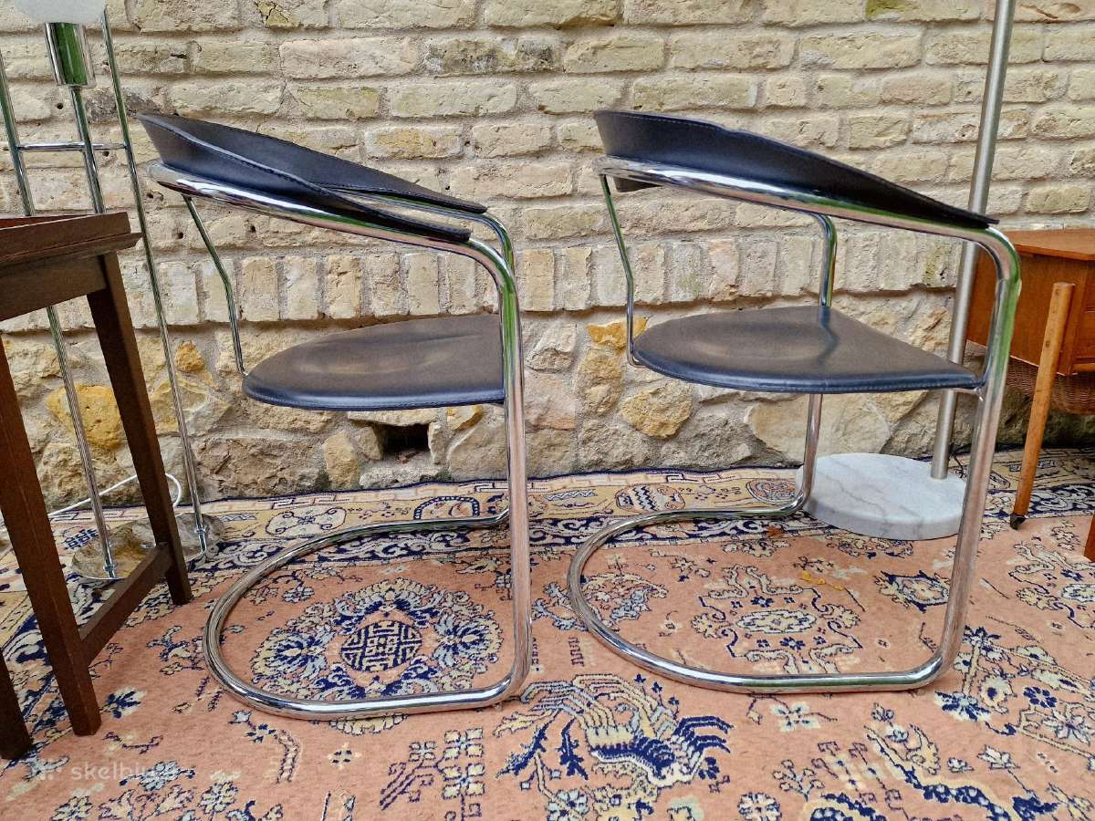 Vintažinės mid century Bauhaus st.odos kėdės - nuotraukos Nr. 3