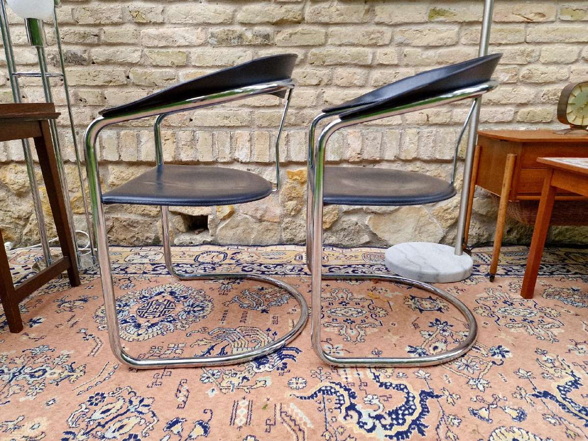 Vintažinės mid century Bauhaus st.odos kėdės - nuotraukos Nr. 7