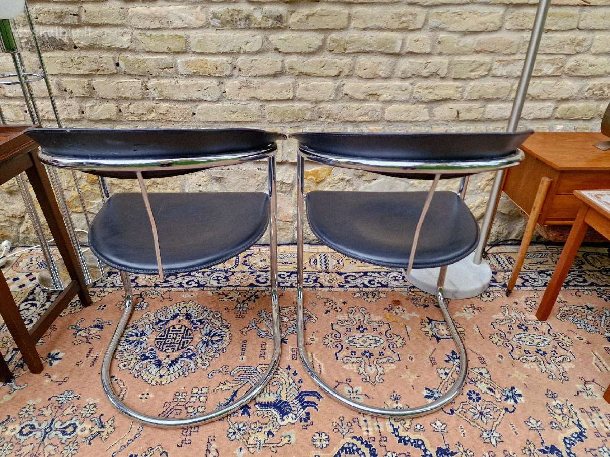 Vintažinės mid century Bauhaus st.odos kėdės - nuotraukos Nr. 12