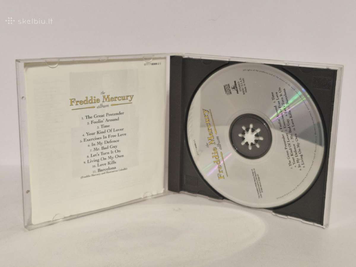 CD Freddie Mercury – The Freddie Mercury Album - nuotraukos Nr. 2