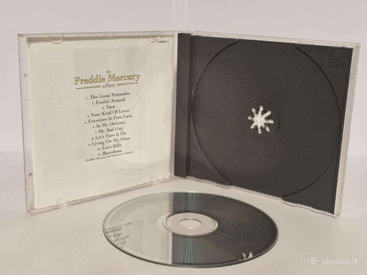 CD Freddie Mercury – The Freddie Mercury Album - nuotraukos Nr. 3