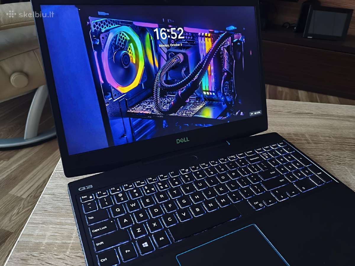 Dell G3 Gaming Laptop (Perfect condition!) - nuotraukos Nr. 7