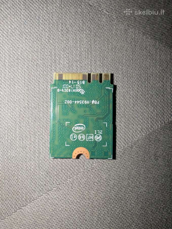 Intel Wireless-ac 8265 Ngw Wi-fi modulis - nuotraukos Nr. 2