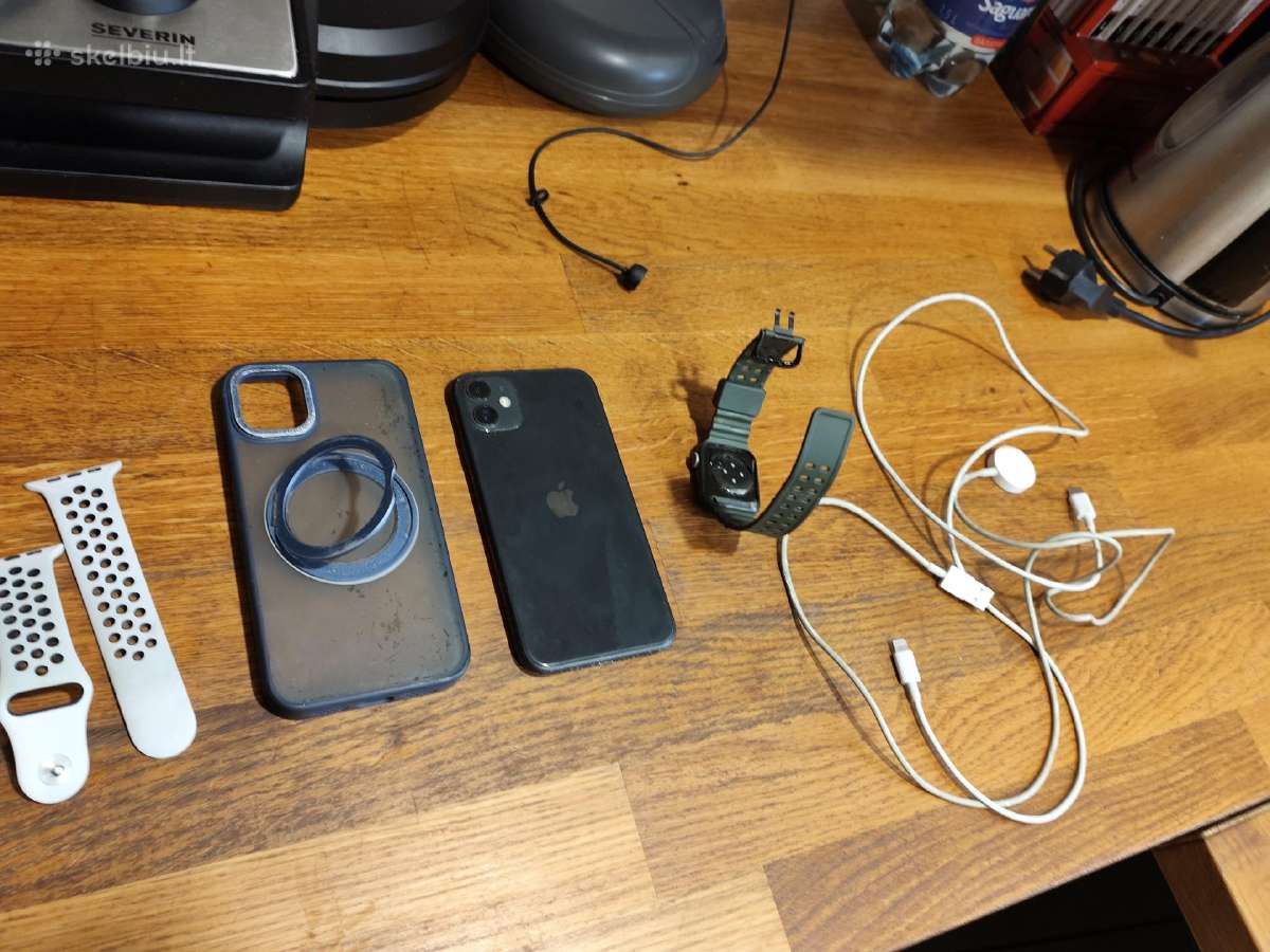 iPhone 11 128gb +iwatch6 40mm - nuotraukos Nr. 2