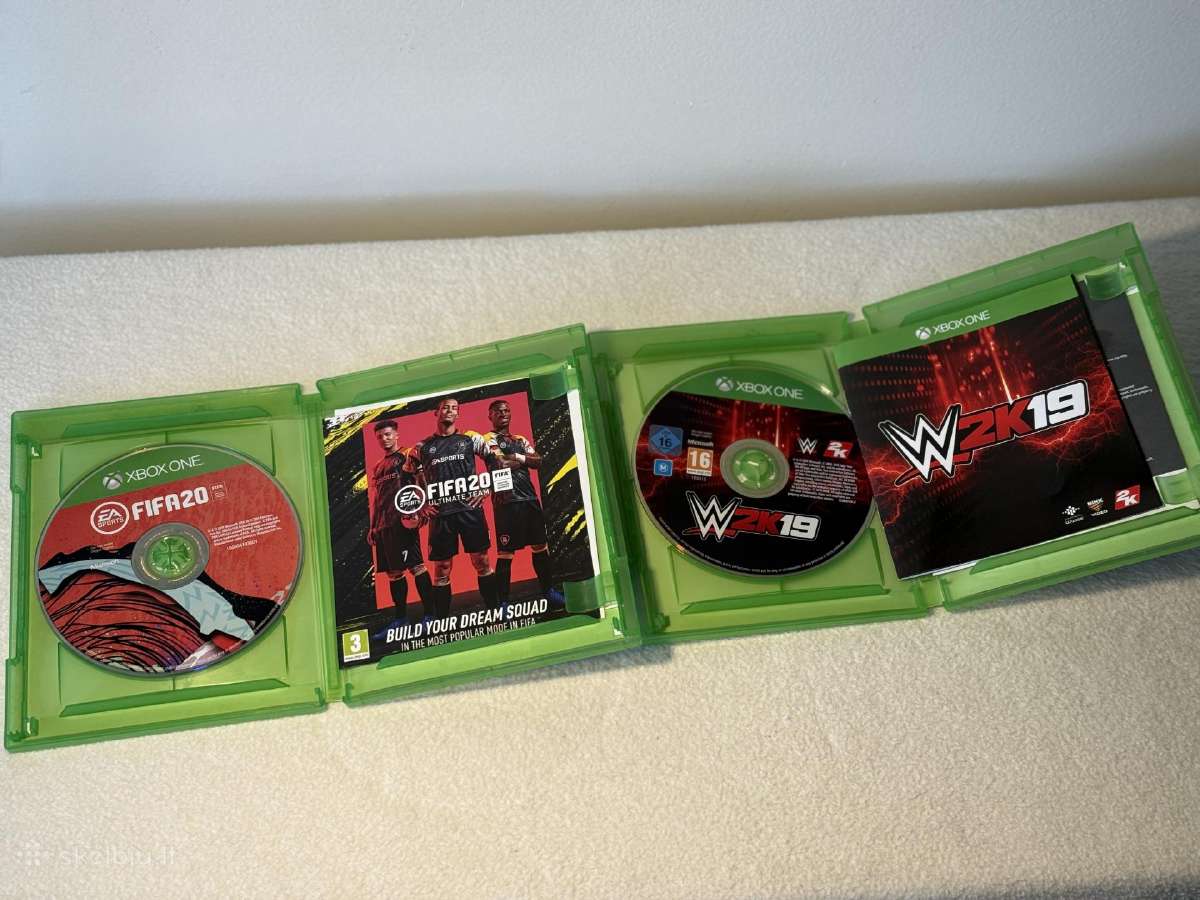 Xbox Series X 1tb, 2 Controllers, Fifa 20, Wwe2k19 - nuotraukos Nr. 5
