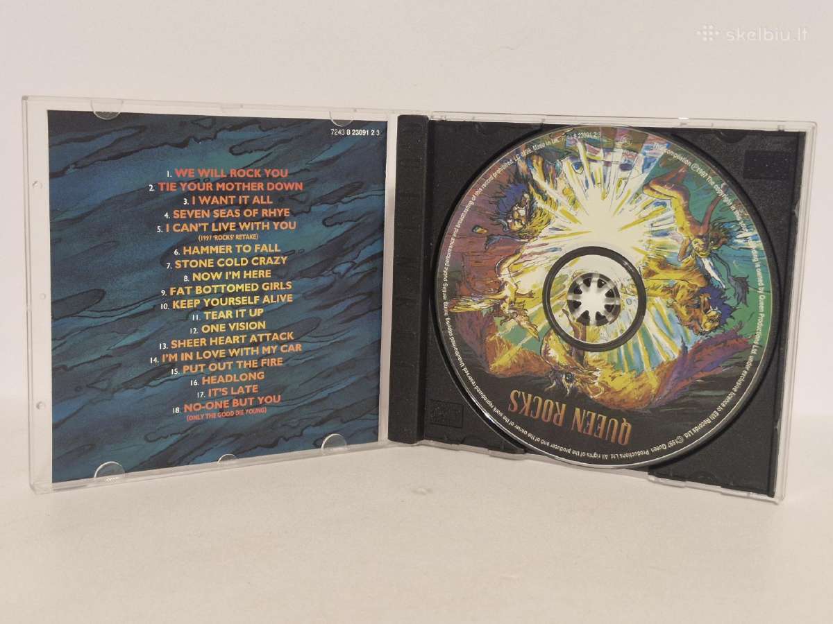 Audio CD Queen – Queen Rocks - nuotraukos Nr. 2