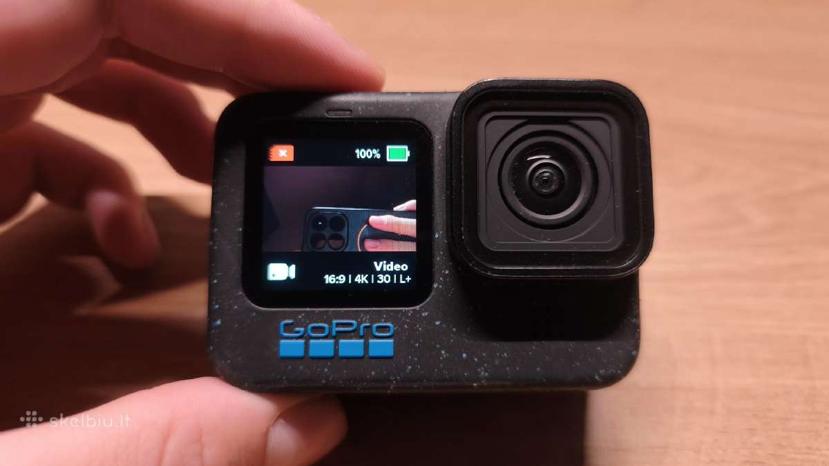 Gopro 12 su telesin baterijom - nuotraukos Nr. 2