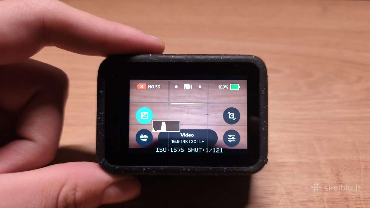 Gopro 12 su telesin baterijom - nuotraukos Nr. 3