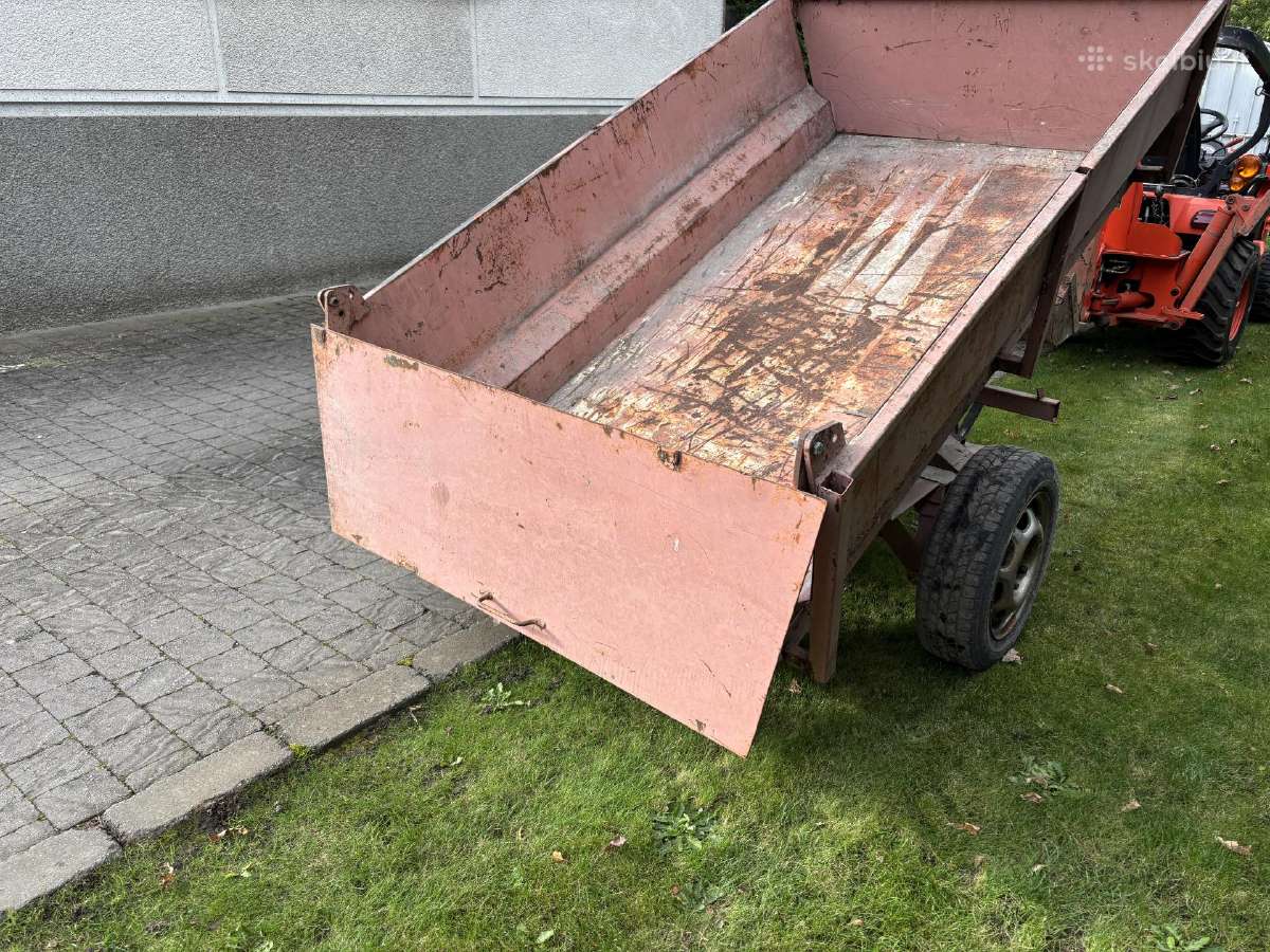 Savos gamybos mini traktoriuko priekaba - nuotraukos Nr. 4