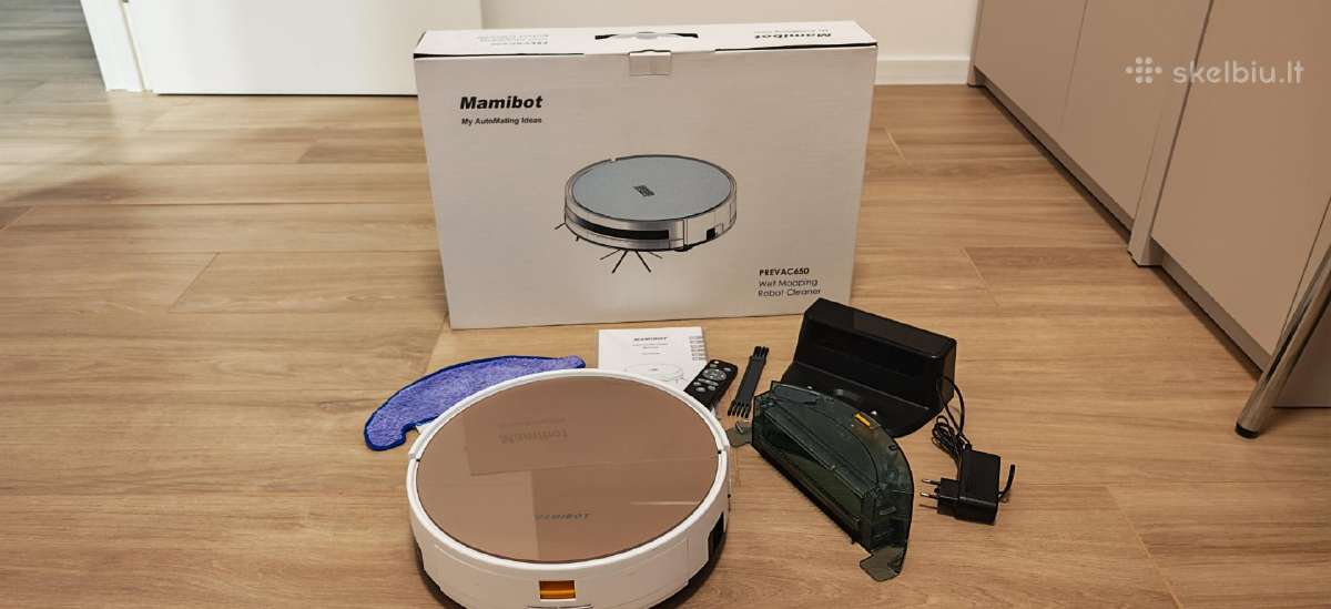 Kaip naujas robotas siurblys Mamibot prevac 650 - nuotraukos Nr. 9