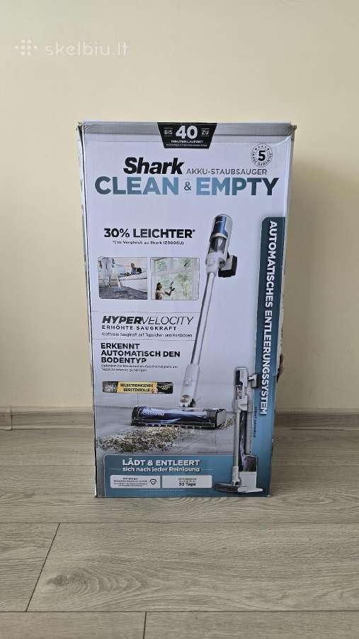 Shark clean and empty siurblys šluota - nuotraukos Nr. 11