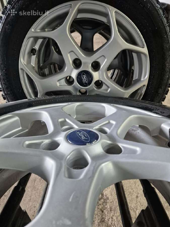 Ford r16 diskai su zieminem padangom - nuotraukos Nr. 5