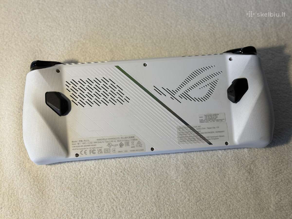 Asus Rog Ally Z1 Extreme Pilnas Komplektas - nuotraukos Nr. 4
