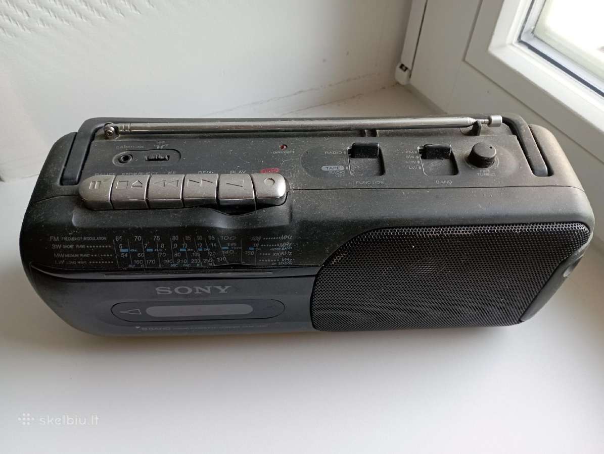 Retro magnetola Sony Cfm-155l - nuotraukos Nr. 2