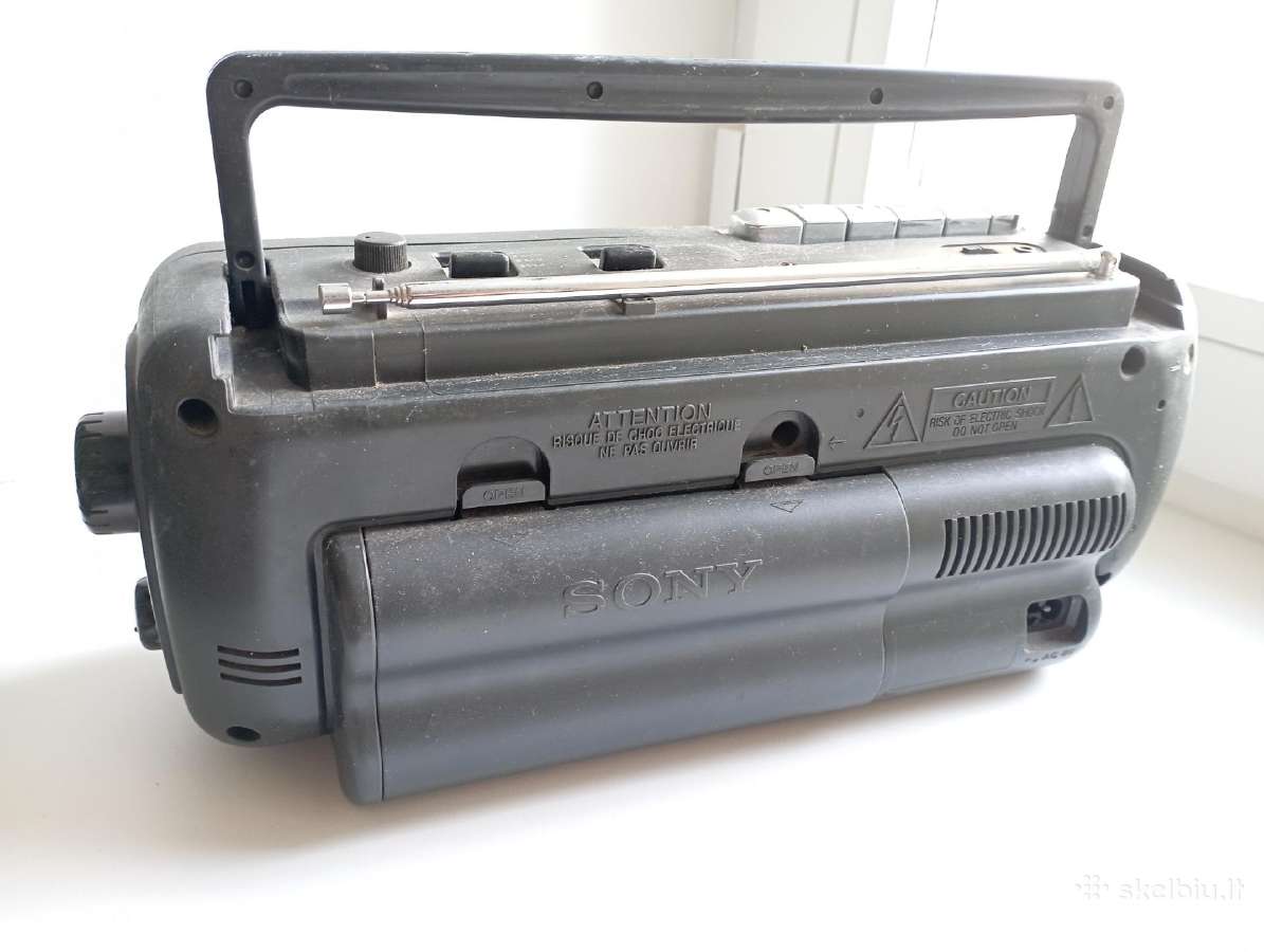 Retro magnetola Sony Cfm-155l - nuotraukos Nr. 3
